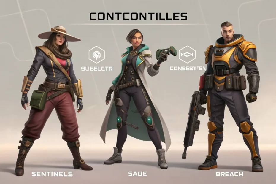 Роли агентов Valorant и их особенности